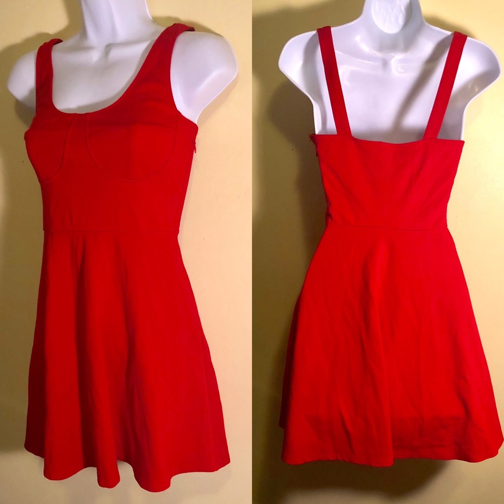 Forever 21 Red Mini Dress
